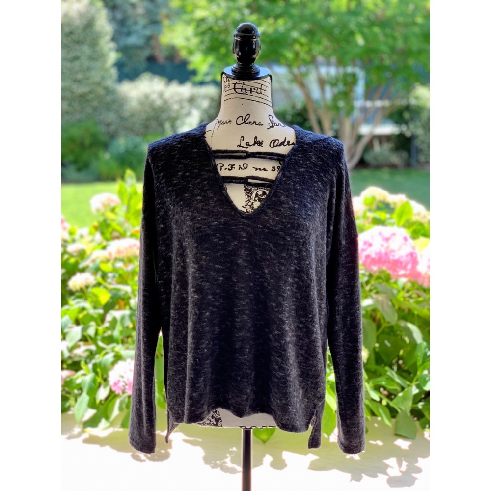 🆕Vintage Havana || Hooded Sweater •Charcoal•